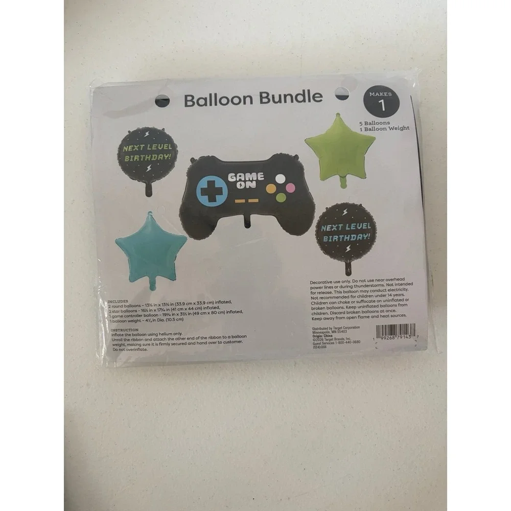 5ct foil balloon set